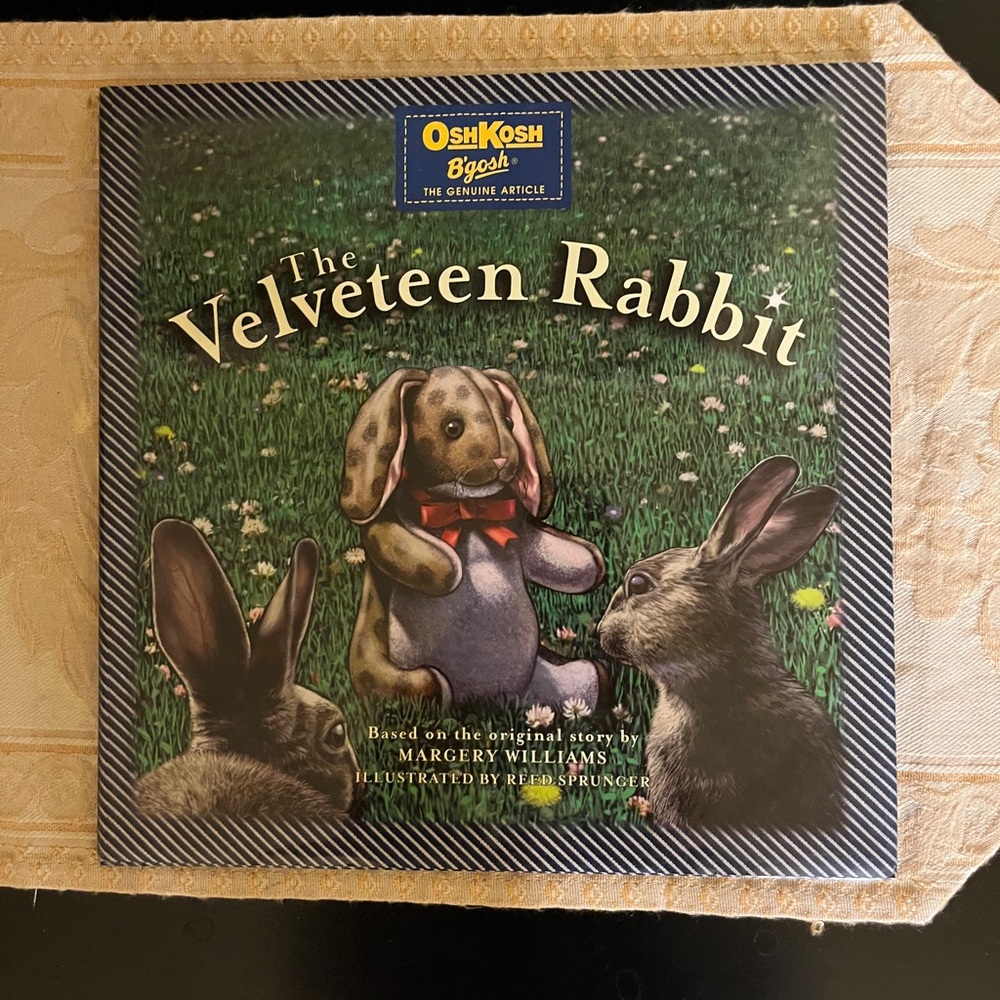 OshKosh B'gosh vintage new The Velveteen Rabbit Book